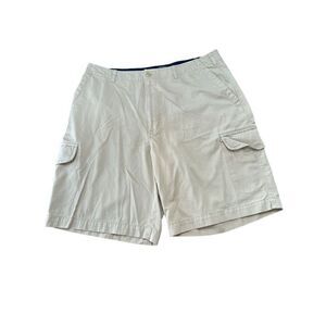 Tommy Hilfiger Khaki Cargo Shorts sz 36 Men's
